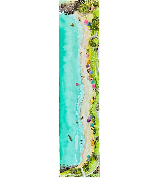 サラ・ホーグラム作『ウルア・ビーチの傘』