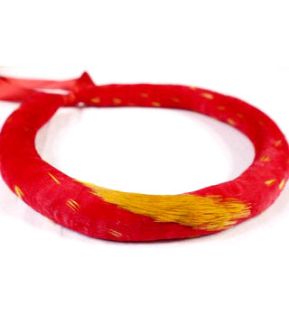 Esplendor del Pájaro Bermellón (Guardián del Sur) - Feather Lei Kamoe