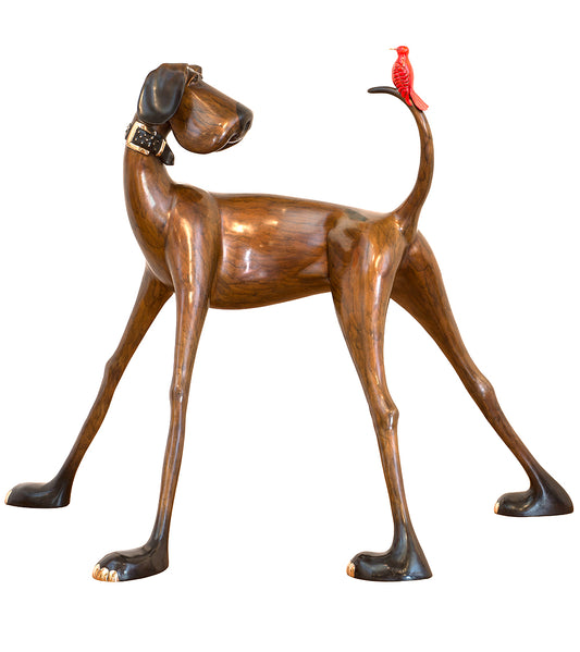 Bronze Sculpture "Howard" by Marty Goldstein