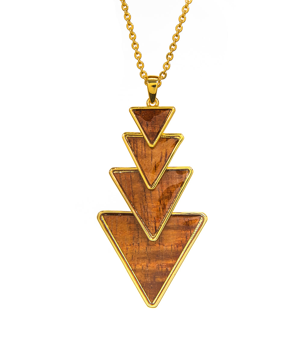 Koa "Niho Mano" Pendant