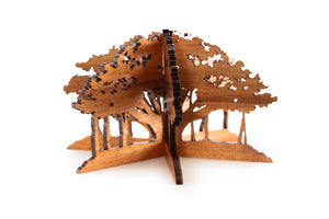 Koa 3D Lahaina Banyan Tree Table Top Display