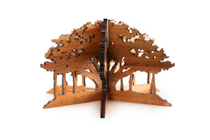 Koa 3D Lahaina Banyan Tree Table Top Display