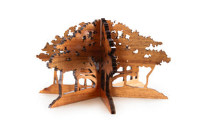 Koa 3D Lahaina Banyan Tree Table Top Display