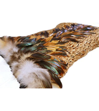 縁起を守る羽根エプロン