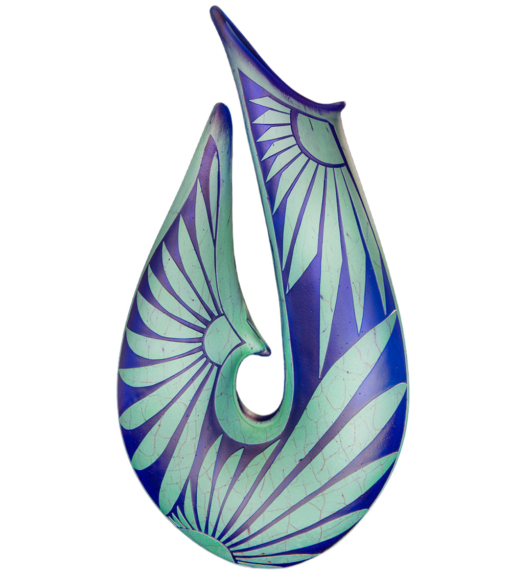 Glass "Fish Hook Makua's Son - FHSE-2"