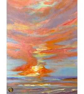 As Above, So Below 11" x 14" by Sibet Alspaugh