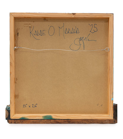Koa/Resin Wall Art "KalaeʻO Makaha" by S. Isaac Anderson