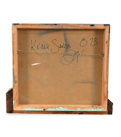 Koa/Resin Wall Art "Kealiʻi Sands" by S. Isaac Anderson