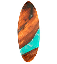 Tabla de surf Koa de 40" "Auʻau #203" de S. Isaac Anderson