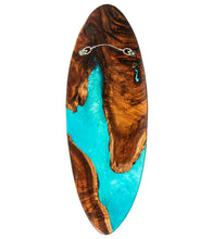 Tabla de surf Koa de 40" "Auʻau #203" de S. Isaac Anderson