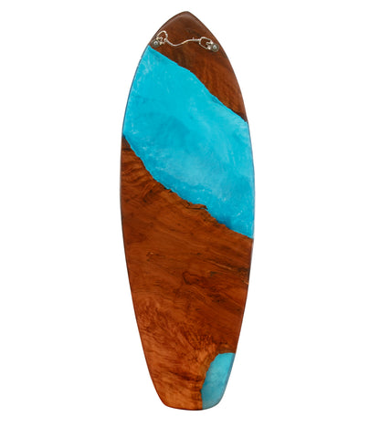 Tabla de surf Koa de 40" "Auʻau #203" de S. Isaac Anderson
