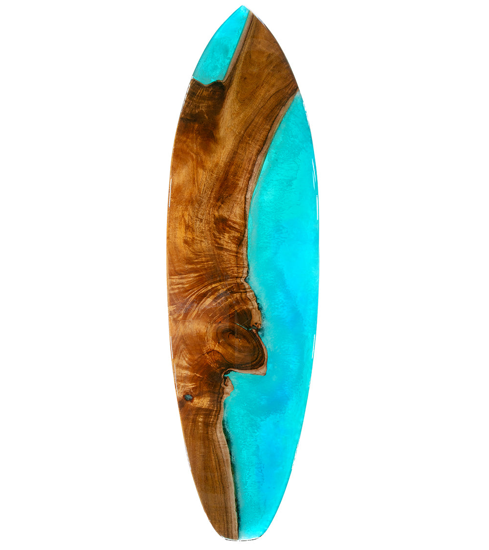 Koa/Resin 72" Surfboard #310 by S. Isaac Anderson