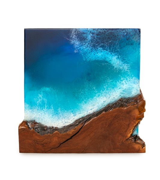 Lychee/Resin Wall Art "Makaha Summer" by S. Isaac Anderson