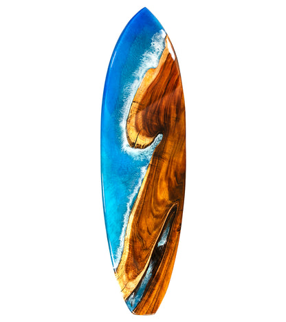 Koa/Resin 72" Surfboard #315 by S. Isaac Anderson