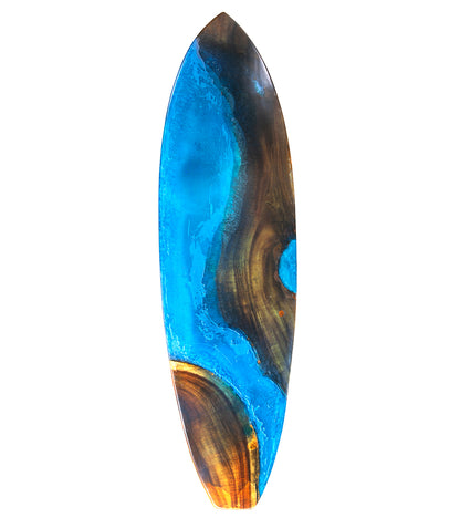 Koa/Resin 72" Surfboard #315 by S. Isaac Anderson