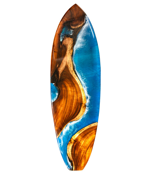 Koa/Resin 72" Surfboard #314 by S. Isaac Anderson