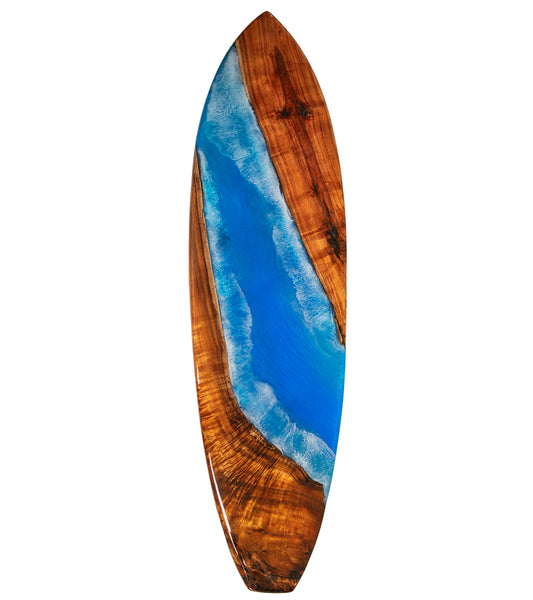 Koa/Resin 72" Surfboard #317 by S. Isaac Anderson