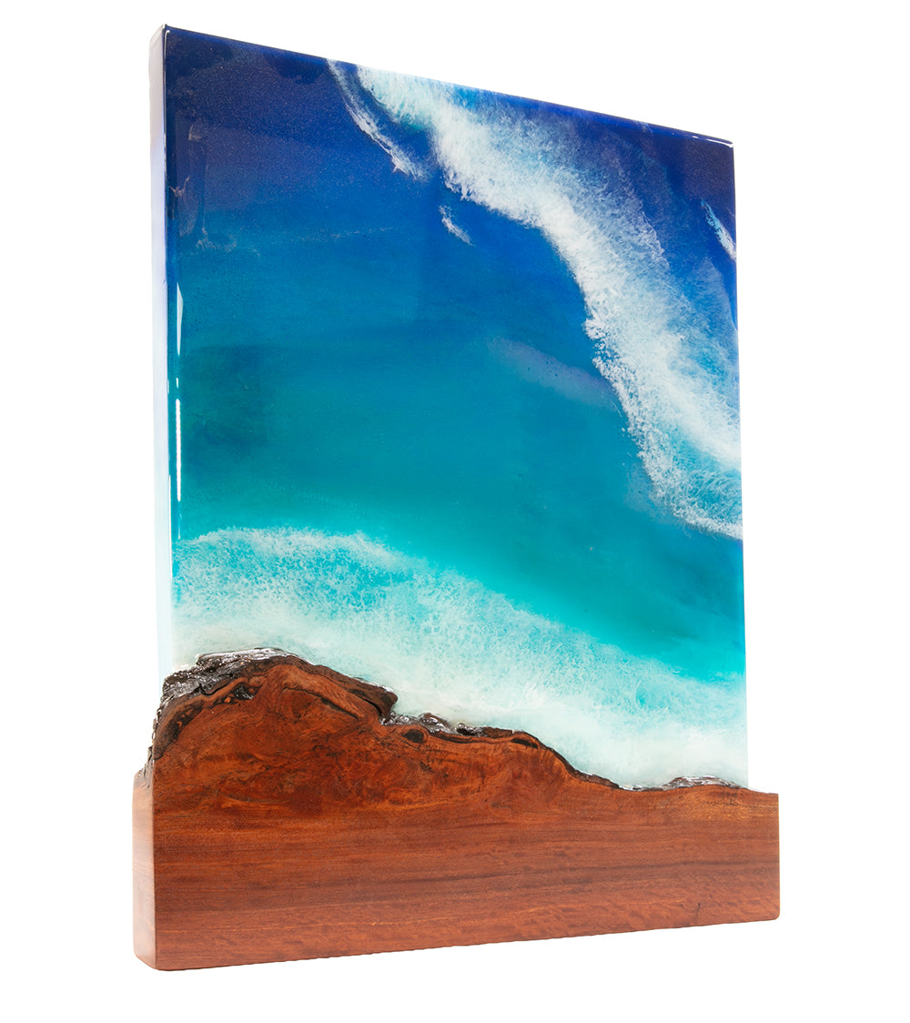 Lychee-Ocean Resin Wall Sculpture by Martin & MacArthur