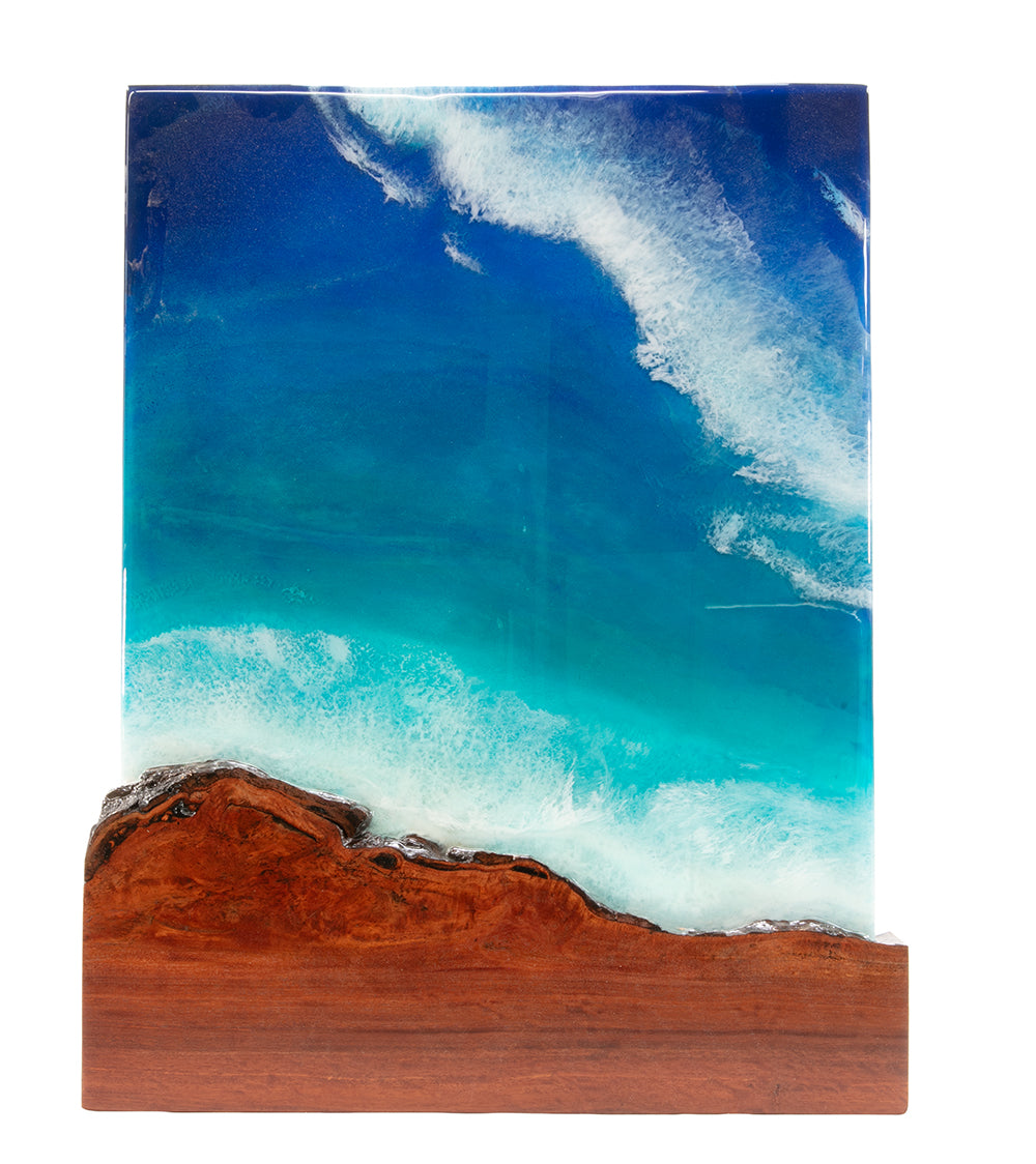 Lychee-Ocean Resin Wall Sculpture by Martin & MacArthur