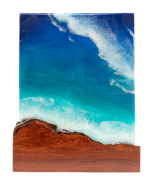 Lychee-Ocean Resin Wall Sculpture by Martin & MacArthur