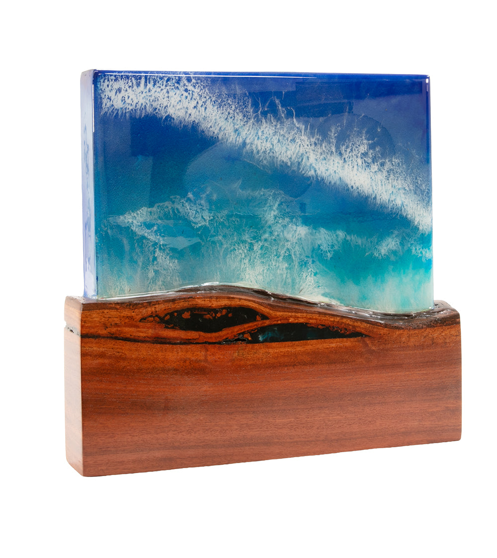Lychee-Ocean Resin Wall Sculpture by Martin & MacArthur
