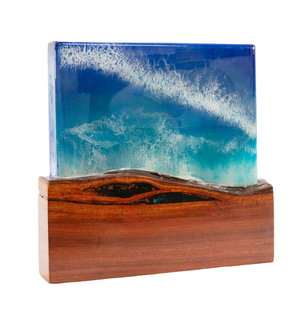 Lychee-Ocean Resin Wall Sculpture by Martin & MacArthur