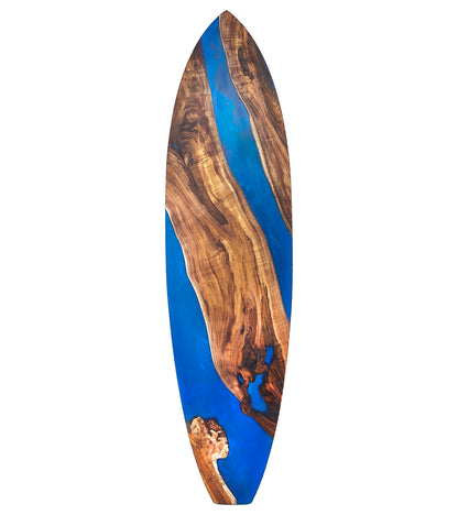 Koa-Ocean Resin 72" Surfboard #321 by Martin & MacArthur