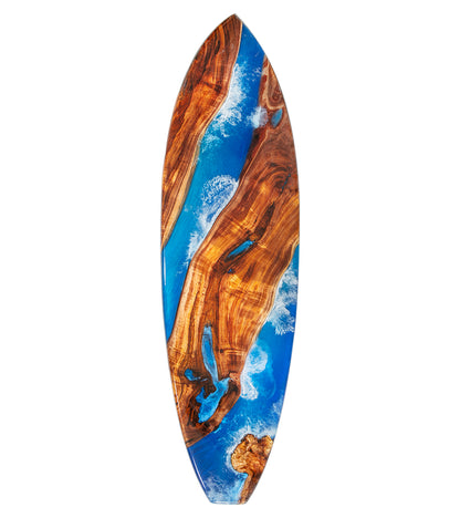 Koa-Ocean Resin 72" Surfboard #321 by Martin & MacArthur