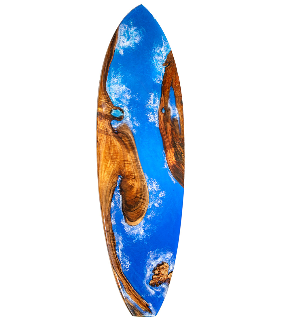 Tabla de surf Koa de 71" "Kaʻiwi #300" de S. Isaac Anderson