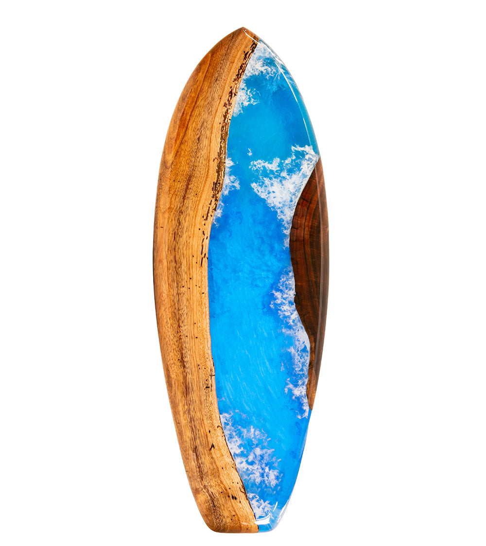 Tabla de surf Koa de 40" "Auʻau #203" de S. Isaac Anderson