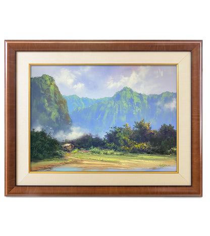 Original Painting: Island Tranquility by George Eguchi