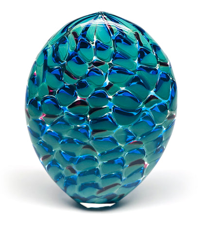 Glass "Jade Parrot" by Jonathan Swanz