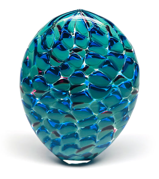 Glass "Jade Parrot" by Jonathan Swanz