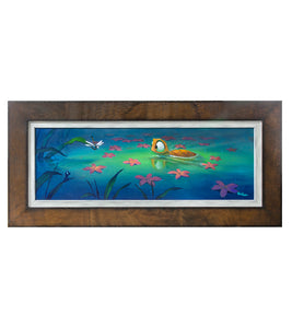 Original Painting: Meeting Pinao by Rob Kaz