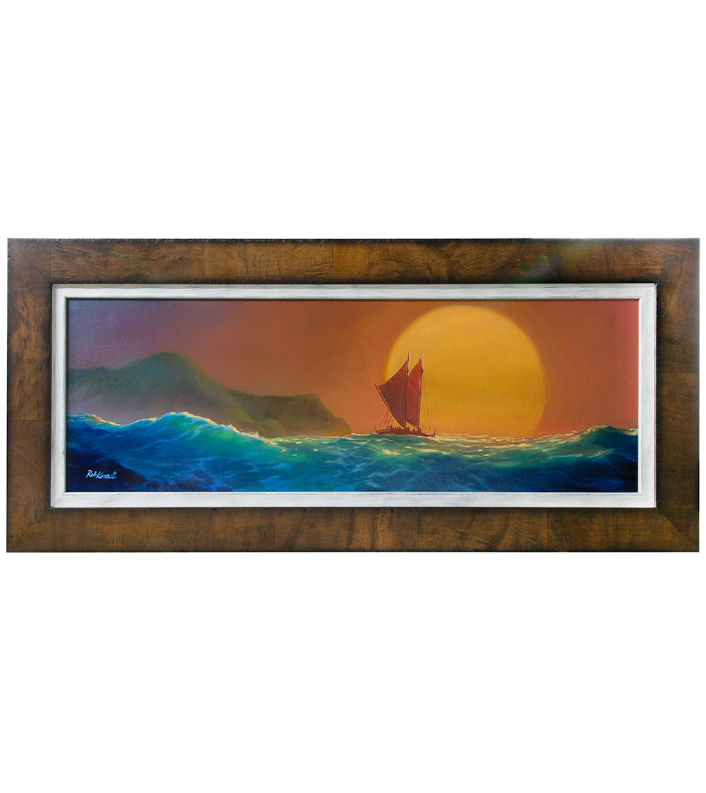 Original Painting: Out to Sea by Rob Kaz