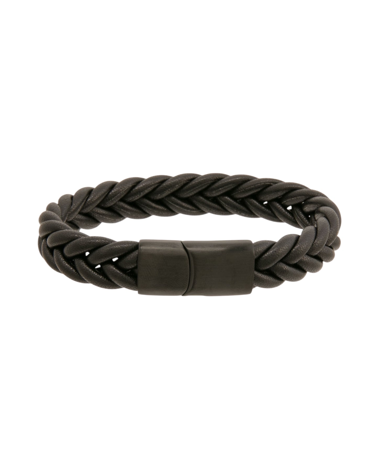 Mens Bracelet Biyo Braid Black