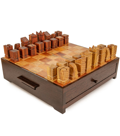 Kinsey Koa/Mango Chess set