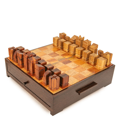 Kinsey Koa/Mango Chess set