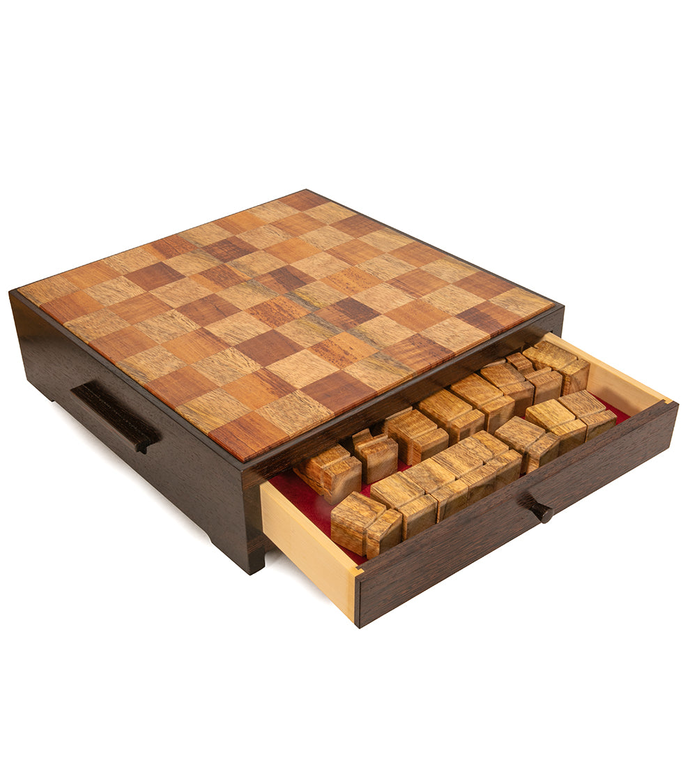Kinsey Koa/Mango Chess set