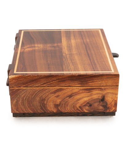 Kinsey Koa Cracked Ice Box