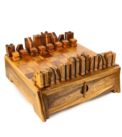 Kinsey Koa/Mango Chess Set