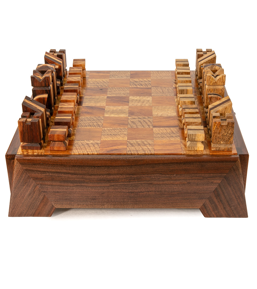 Kinsey Koa/Mango Chess Set