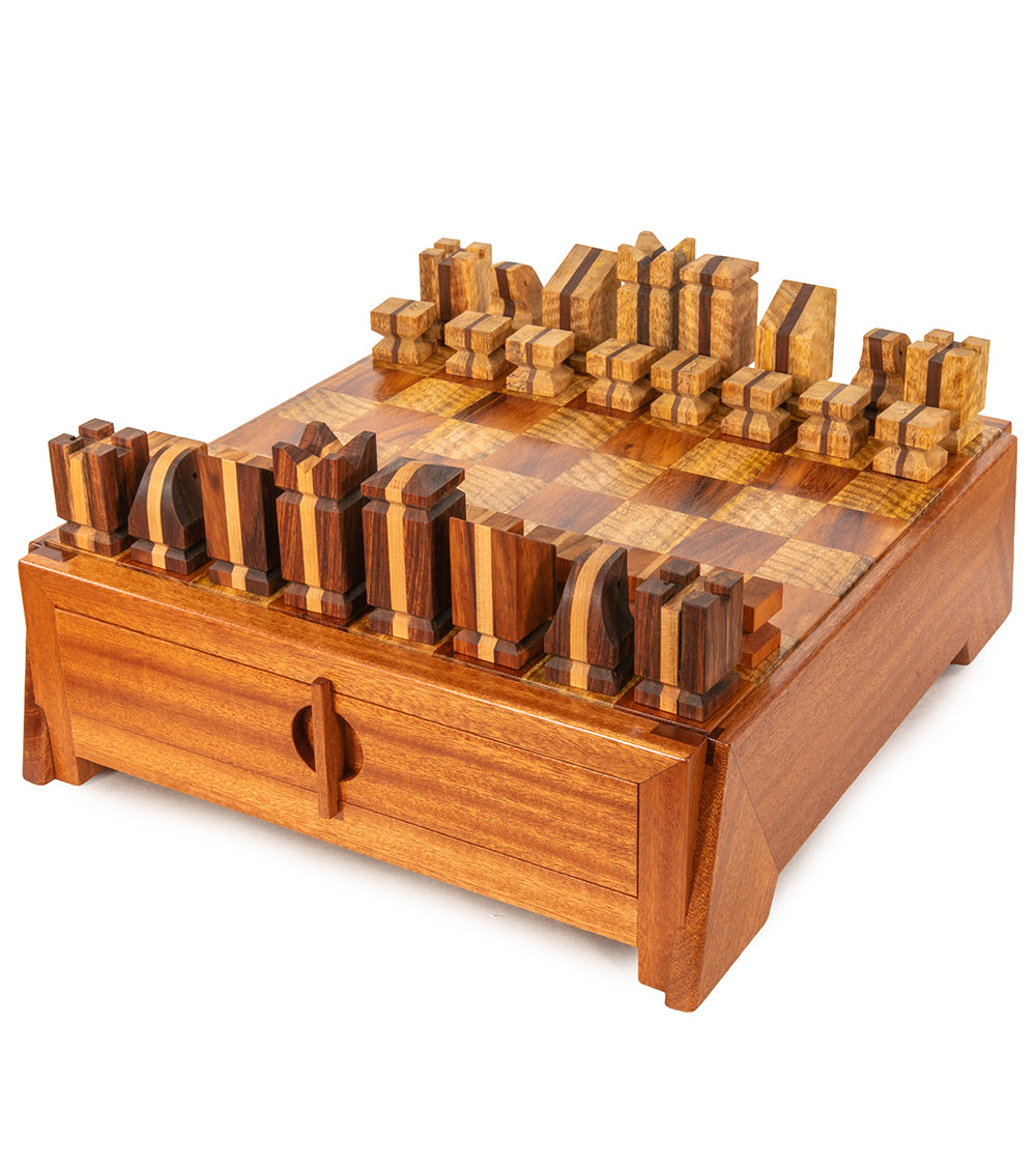 Juego de ajedrez Kinsey Koa/Mango