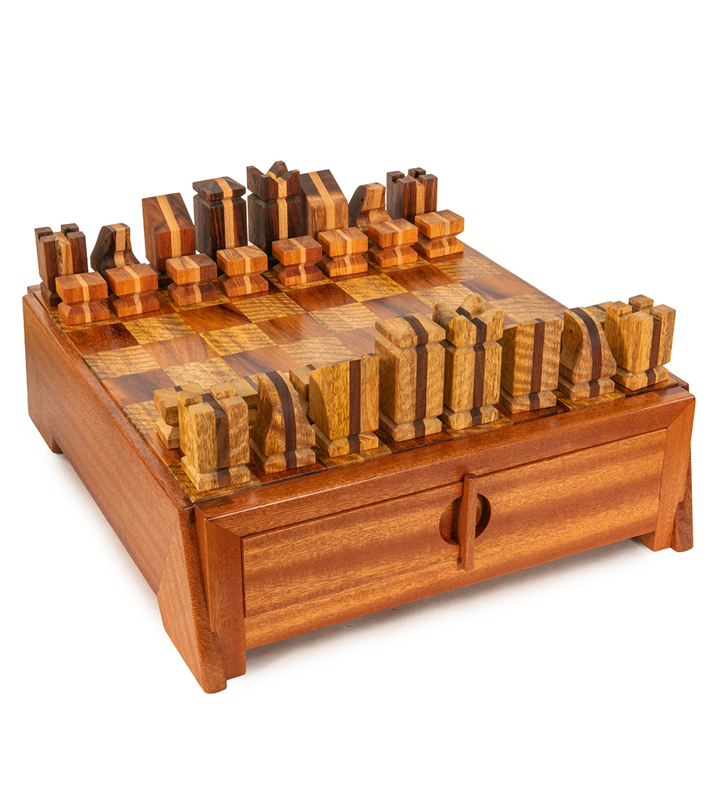 Juego de ajedrez Kinsey Koa/Mango
