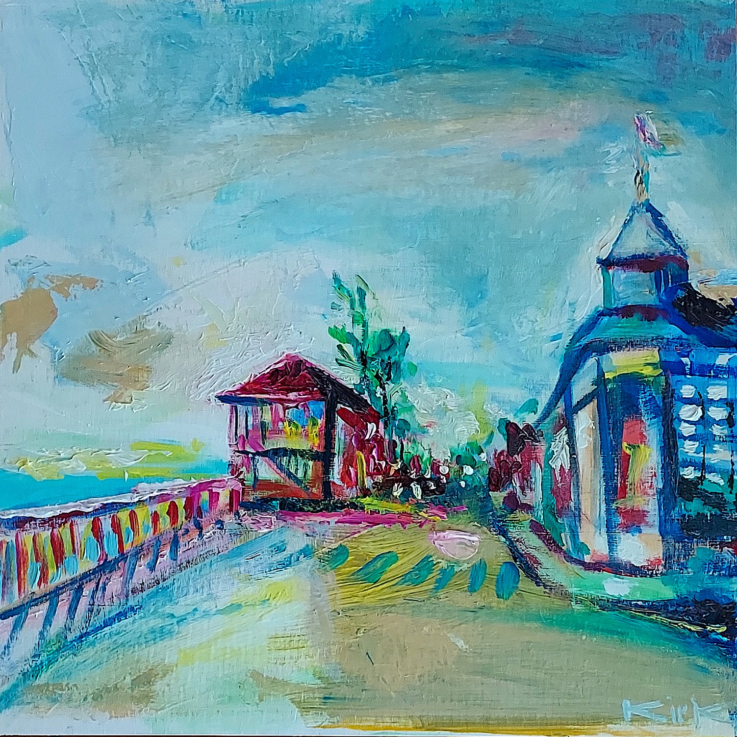 Front Street por Kirk Boes