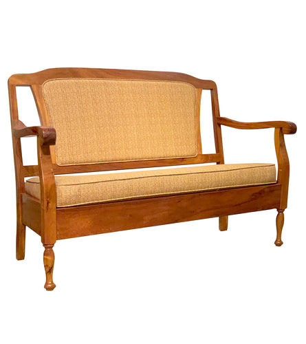 Koele Love Seat, Upholstered Back (KOELVS1)