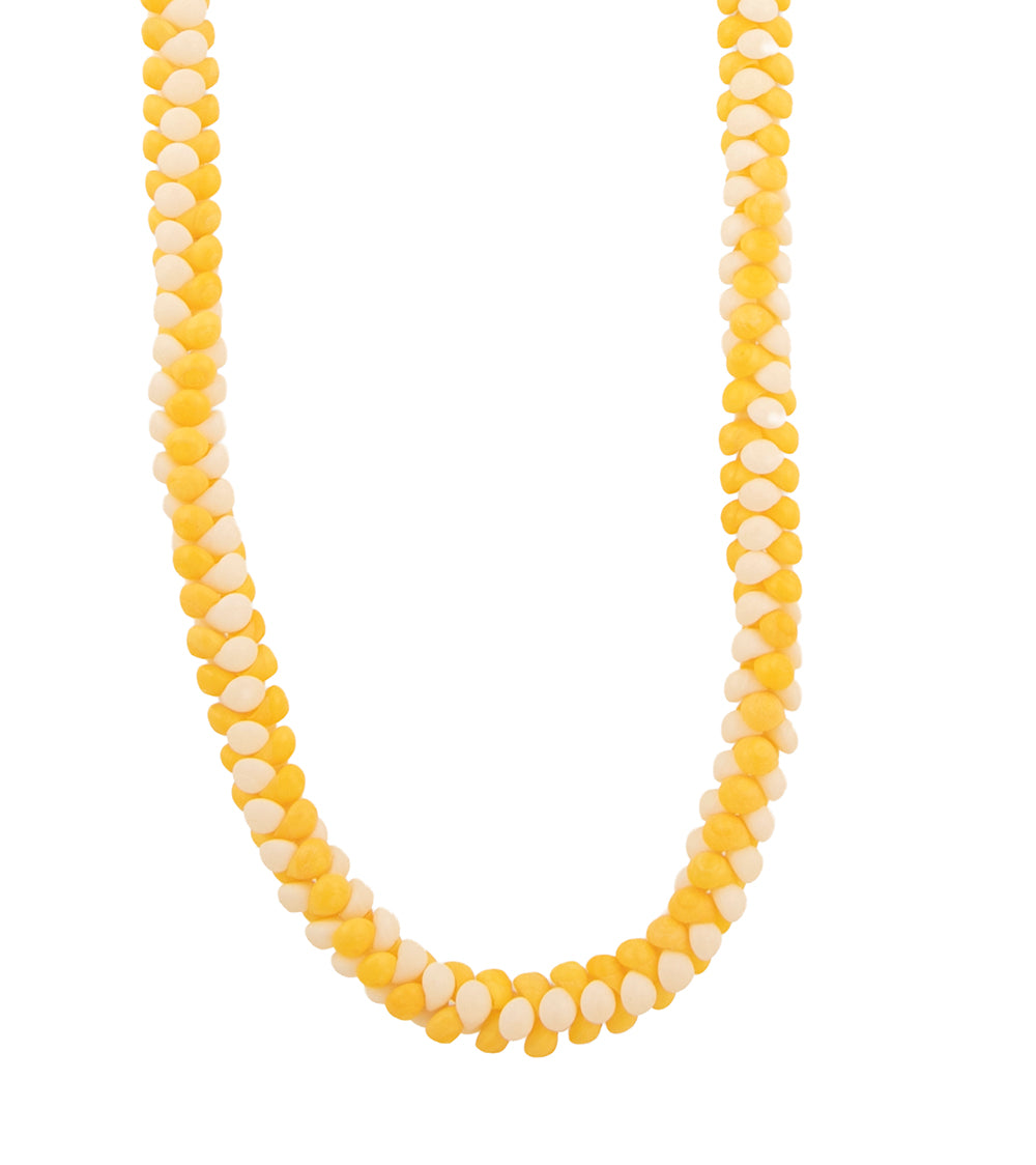 Collar de concha de pupu XL de 24 pulgadas - 44513C