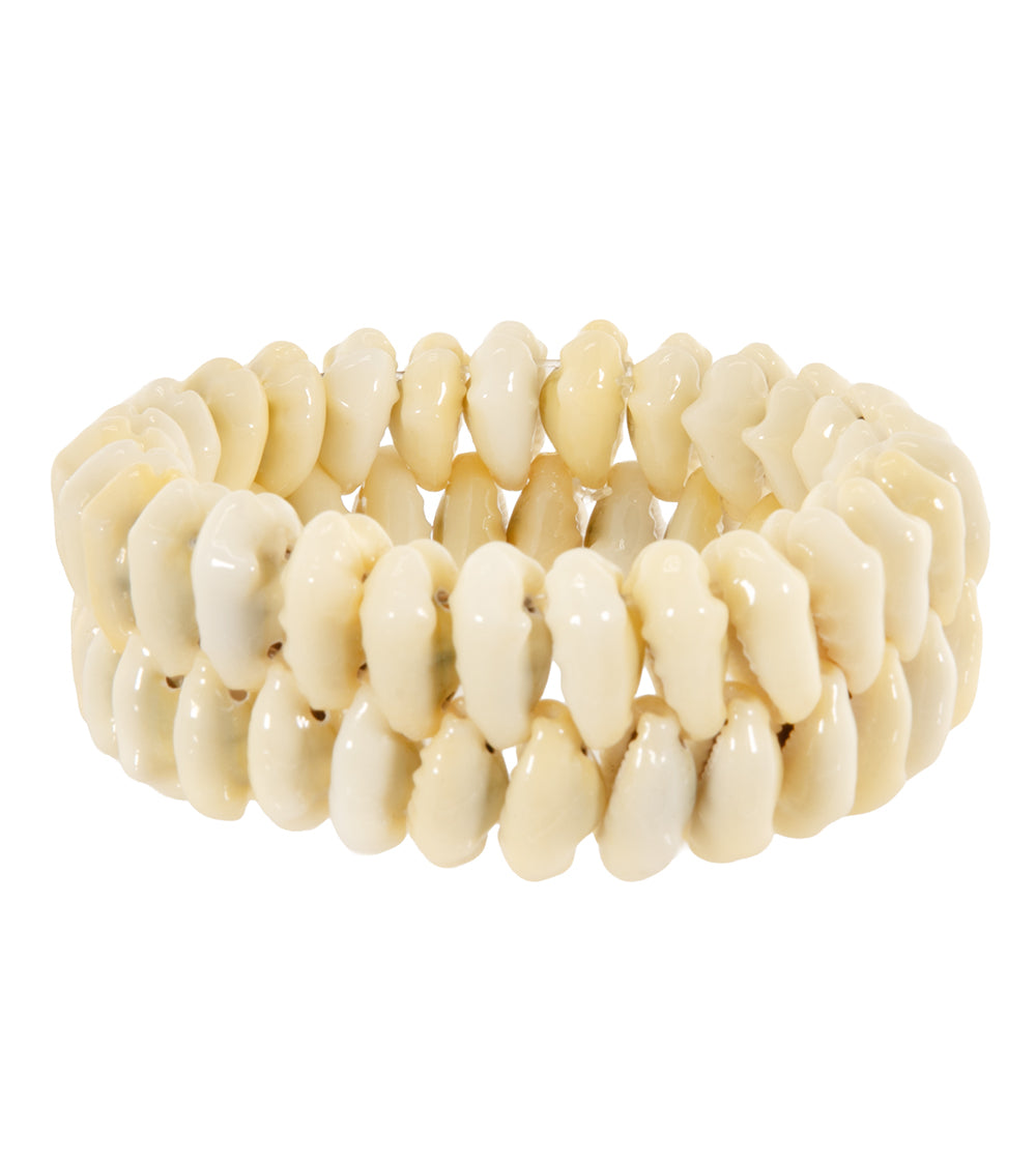 Layered Cowry Shell Bracelet - 44537C