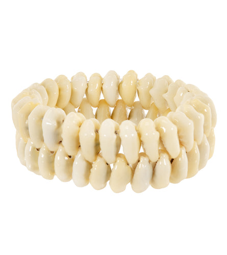 タヒチアンパール編みブレスレット（パール16個） - 36975C