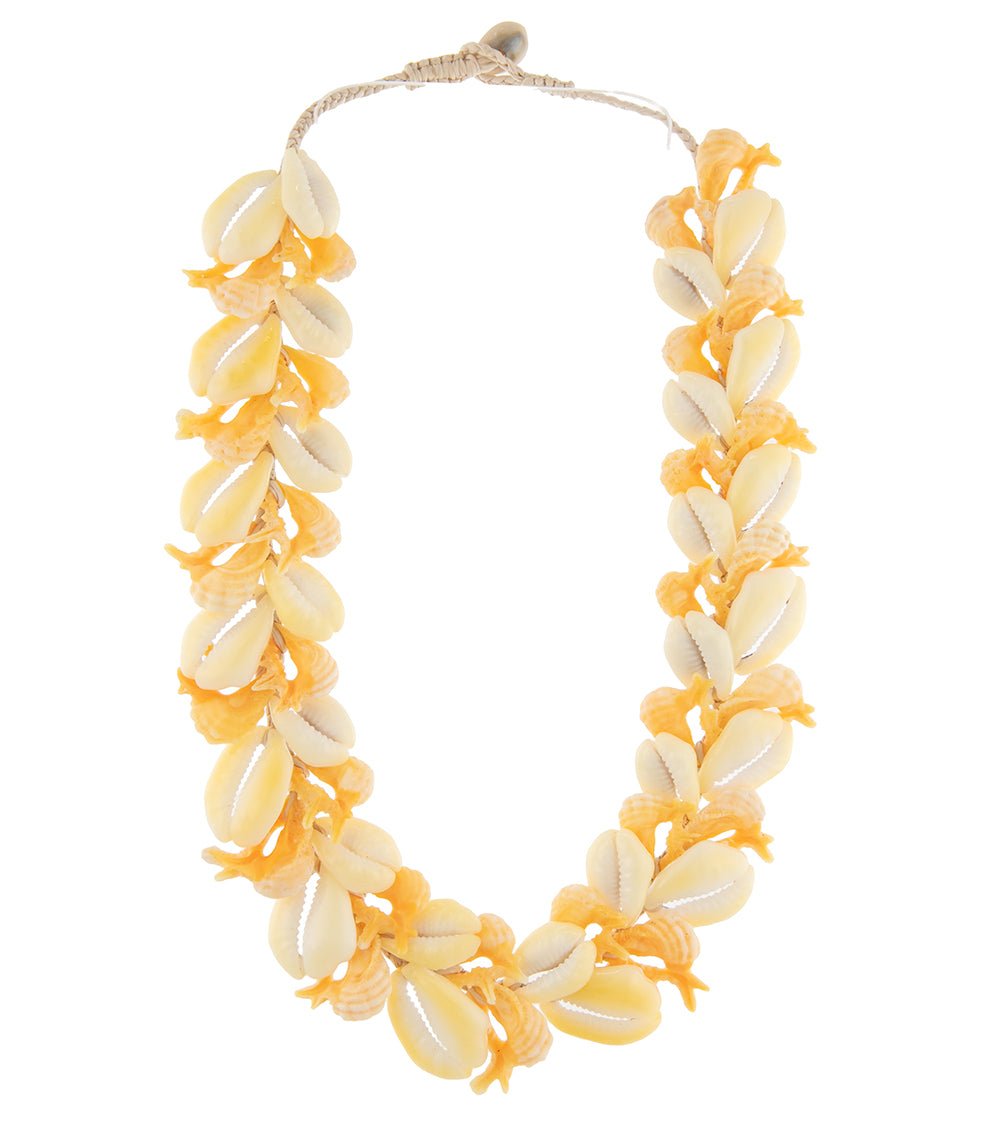Double-Layer Shell Necklace - 44545C
